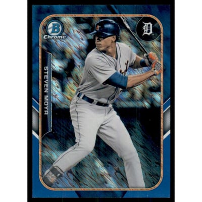 2015 Bowman Chrome Farm's Finest Minis Gold Refractors #FFMSM Steven Moya