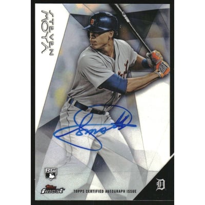 2015 Finest Autographs #FASM Steven Moya