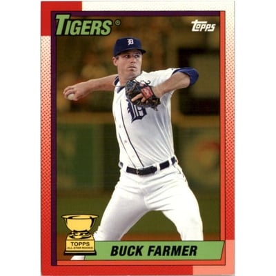 2015 Topps Archives '90 Topps All Star Rookies Gold #90ASIBUF Buck Farmer