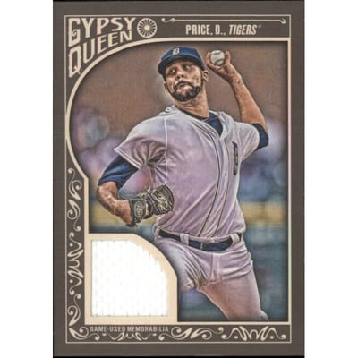 2015 Topps Gypsy Queen Relics #GQRDP David Price