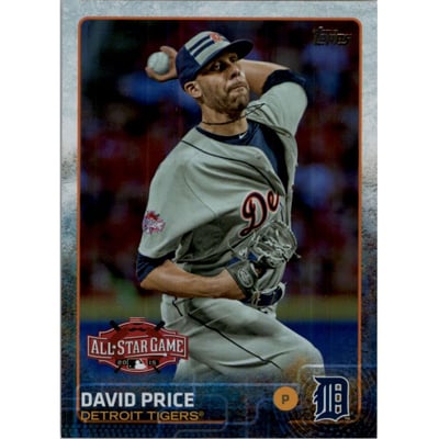 2015 Topps Update Snow Camo #US64 David Price