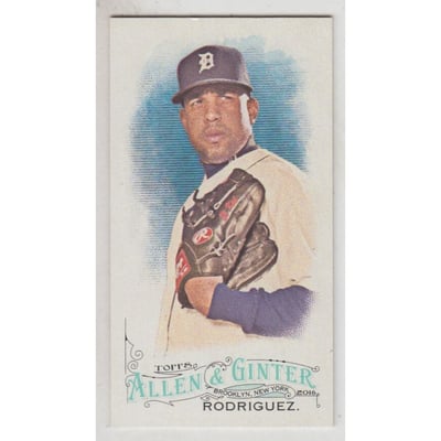 2016 Topps Allen and Ginter Mini No Card Number #22 Francisco Rodriguez