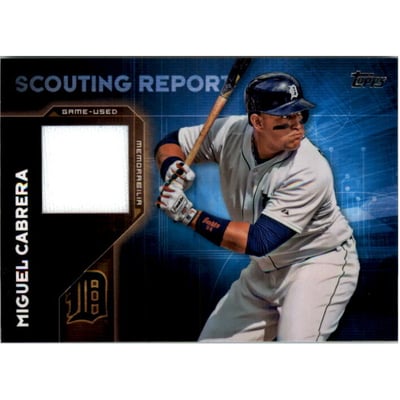 2016 Topps Scouting Report Relics #SRRMSA Miguel Sano S2
