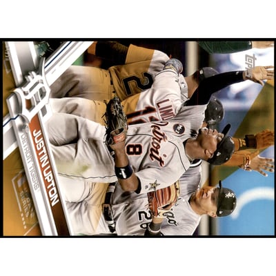 2017 Topps Update 5x7 Gold #US94 Justin Upton