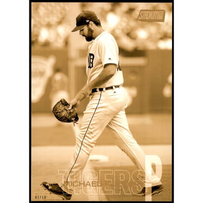 2018 Stadium Club 5x7 Gold #43 Michael Fulmer