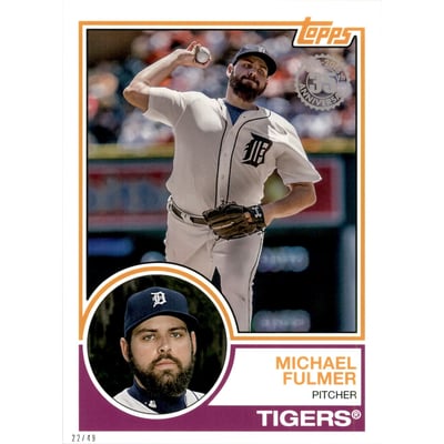 2018 Topps 5x7 '83 Topps #8333 Michael Fulmer