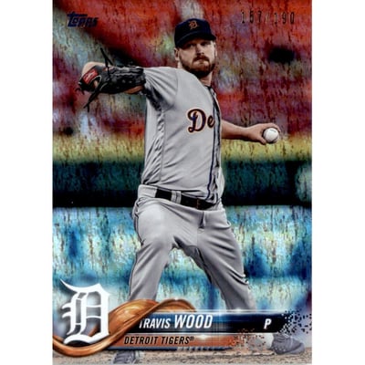 2018 Topps Factory Set Foilboard #547 Travis Wood