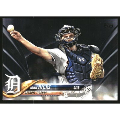 2018 Topps Update Black #US139 John Hicks
