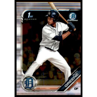 2019 Bowman Chrome Draft #BDC50 Riley Greene