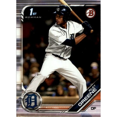 2019 Bowman Draft #BD50 Riley Greene