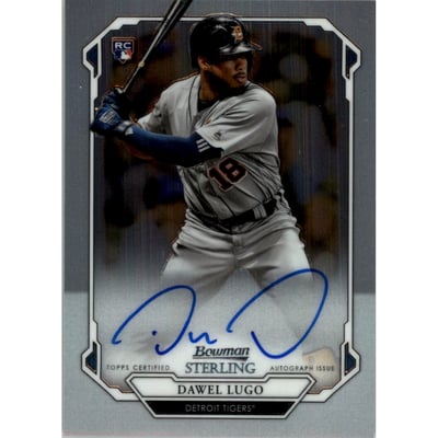 2019 Bowman Sterling Rookie Autographs #BSRADL Dawel Lugo