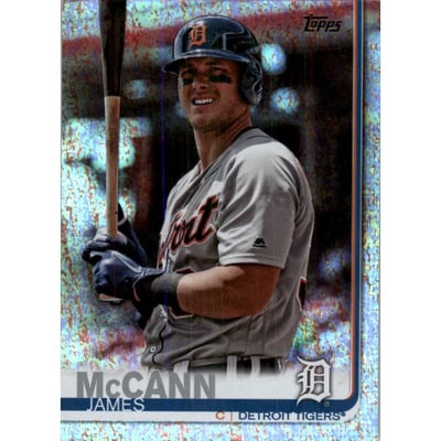2019 Topps Factory Set Sparkle Foil #155 James McCann