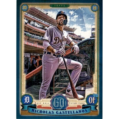 2019 Topps Gypsy Queen Indigo #274 Nicholas Castellanos