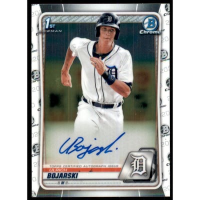 2020 Bowman Chrome Prospect Autographs #CPAUB Ulrich Bojarski