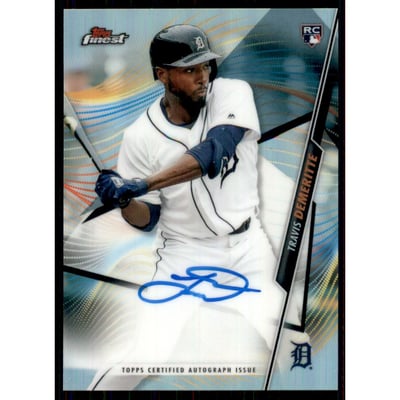 2020 Finest Autographs #FATD Travis Demeritte