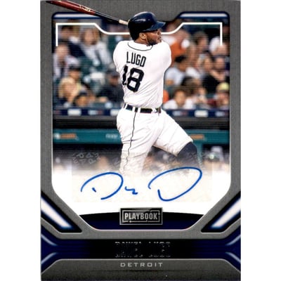 2020 Panini Playbook Autographs #17 Dawel Lugo