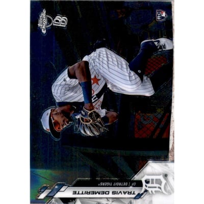 2020 Topps Chrome Ben Baller #26 Travis Demeritte RC