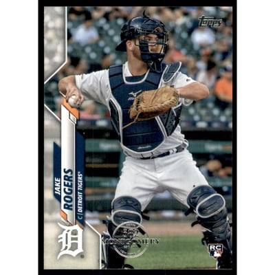 2020 Topps Factory Set 582 Montgomery Club #147 Jake Rogers