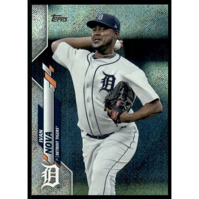 2020 Topps Factory Set Walmart Foilboard #379 Ivan Nova