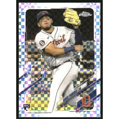 2021 Topps Chrome X-fractors #66 Isaac Paredes