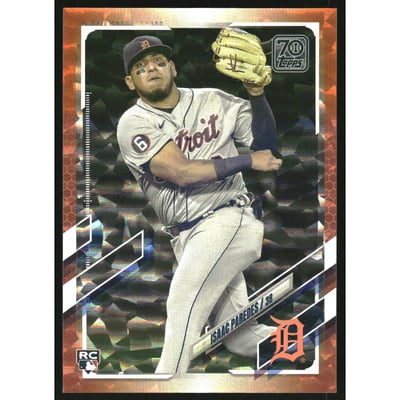 2021 Topps Orange Foil #65 Isaac Paredes
