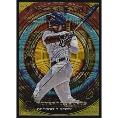 2022 Bowman Inception Gold #14 Roberto Campos