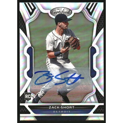 2022 Panini Chronicles Certified Autographs #46 Zack Short