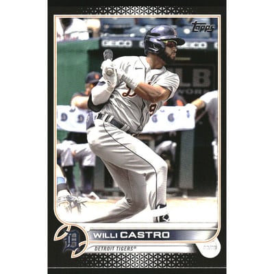 2022 Topps Black #191 Willi Castro