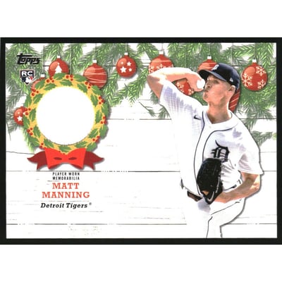 2022 Topps Holiday Relics #WRCMM Matt Manning