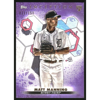 2022 Topps Inception Purple #43 Matt Manning