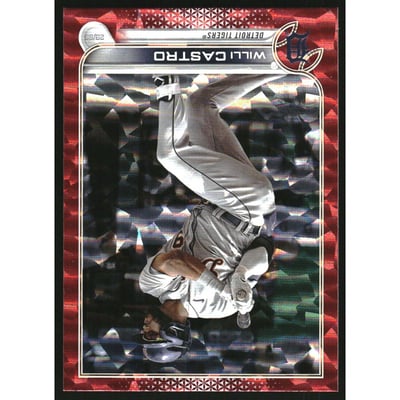 2022 Topps Red Foilboard #191 Willi Castro