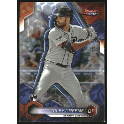 2023 Bowman's Best Refractors #30 Riley Greene