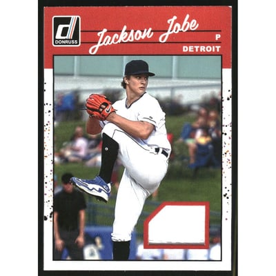 2023 Donruss Retro '90 Materials #5 Jackson Jobe