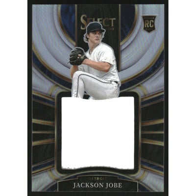 2023 Select Rookie Jumbo Swatches Prizms Silver #23 Jackson Jobe