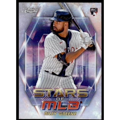 2023 Topps Stars of MLB Chrome #SMLBC26 Riley Greene