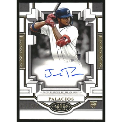 2023 Topps Tier One Break Out Autographs #BOAJP1 Jermaine Palacios/299