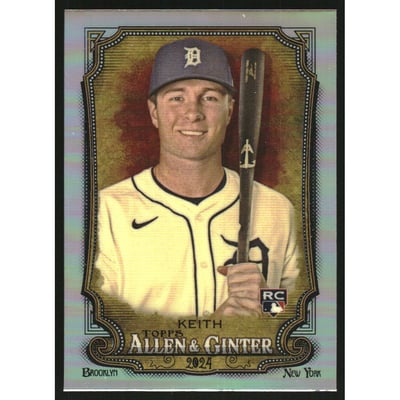 2024 Topps Allen and Ginter Chrome Refractors #279 Colt Keith