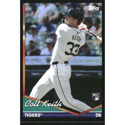 2024 Topps Archives Black Foilboard #272 Colt Keith