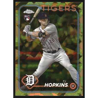 2024 Topps Chrome Update Sapphire Gold Refractors #USCS311 TJ Hopkins