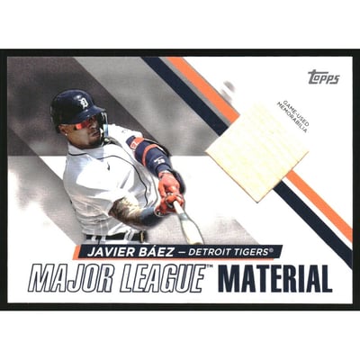 2024 Topps Major League Material #MLMJB Javier Baez