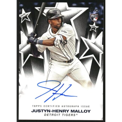 2025 Topps Baseball Stars Autographs #BSAJHM Justyn-Henry Malloy