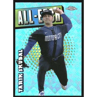 2025 Topps Chrome Logofractor All-Etch #CAE16 Tarik Skubal