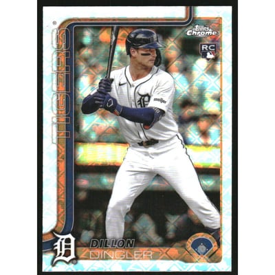 2025 Topps Chrome Logofractor #274 Dillon Dingler RC