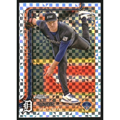 2025 Topps Chrome X-fractors #258 Tarik Skubal