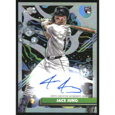 2025 Topps Cosmic Chrome Autographs #CCAJJ Jace Jung