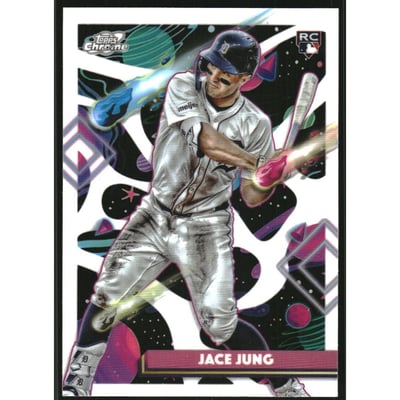 2025 Topps Cosmic Chrome White Hole Refractors #9 Jace Jung