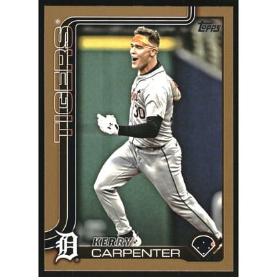 2025 Topps Gold #543 Kerry Carpenter