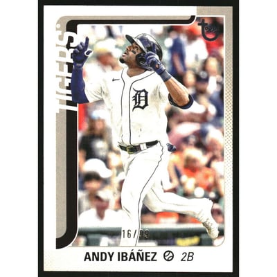 2025 Topps Vintage Stock #442 Andy Ibanez