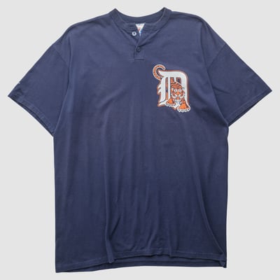 Detroit Tigers Majestic 2000s T-shirt - Navy - 2XL by Fanatics Real Vintage