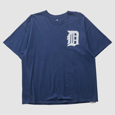 Detroit Tigers Majestic 2010s T-shirt - Navy - XL by Fanatics Real Vintage